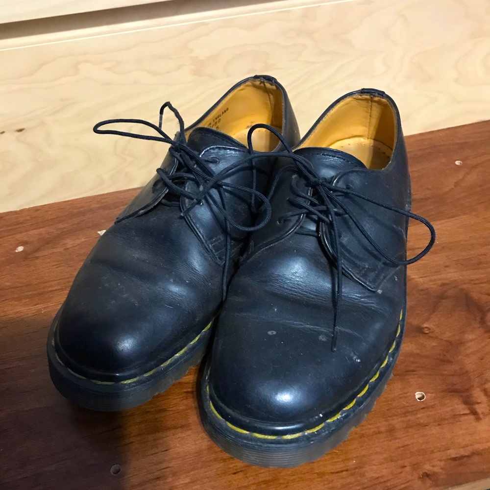 The original Dr. Martens black creepers